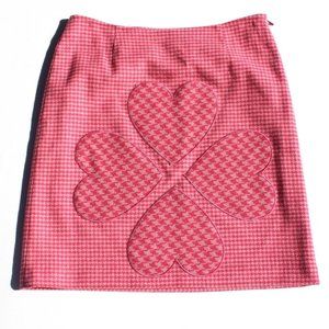 Moschino Houndstooth Skirt Size 6 Alabama